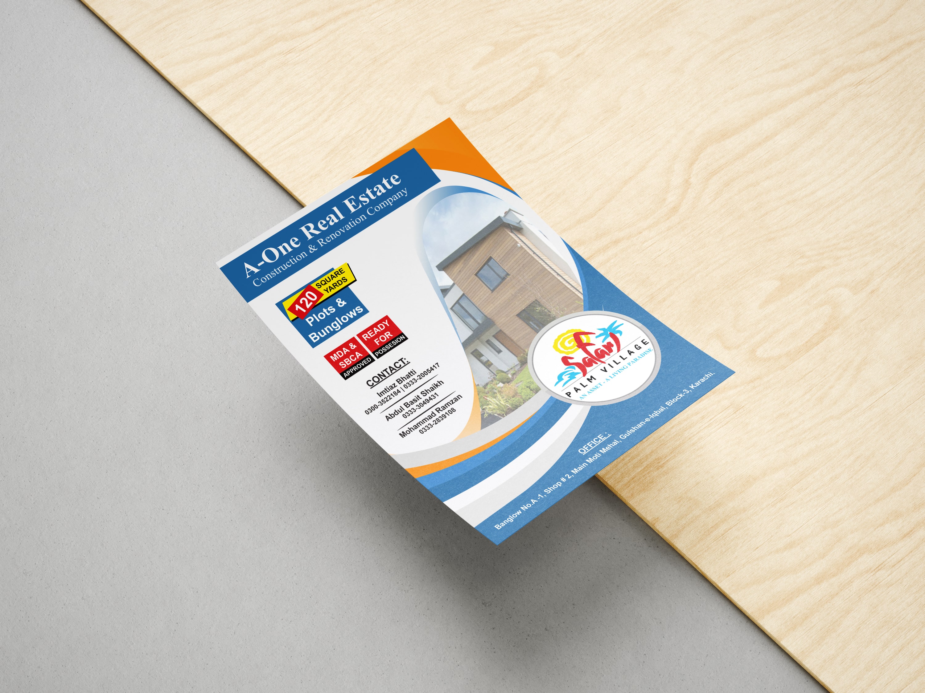 A5 Flyer Catalog Design for Business Promotion in Atlanta
