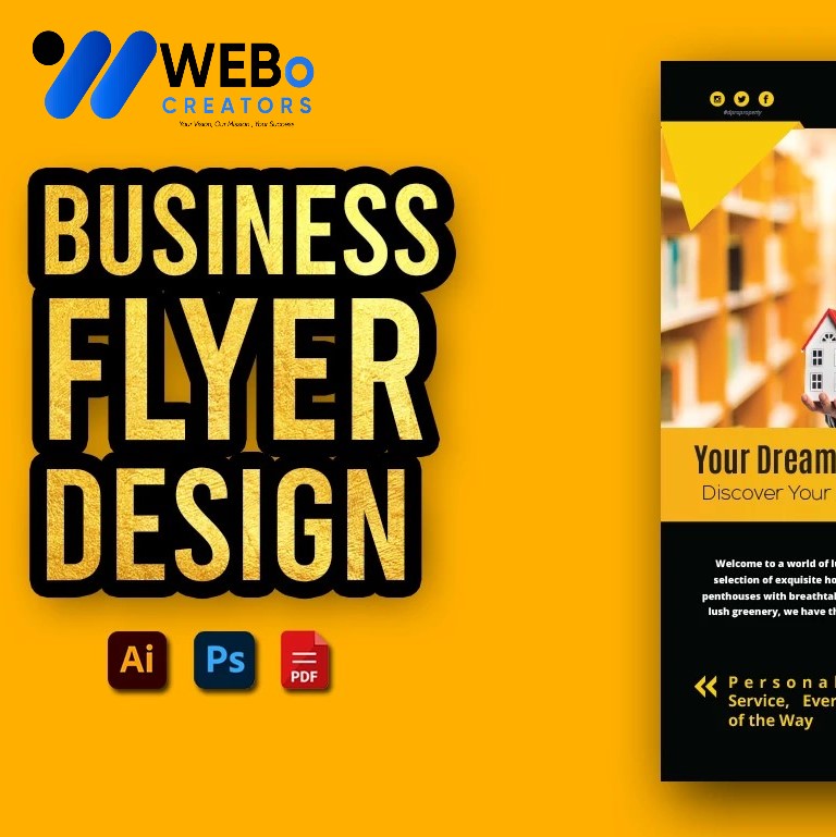 Creative Flyer Design for Moving Company in Atlanta | Flyer for Removals Services