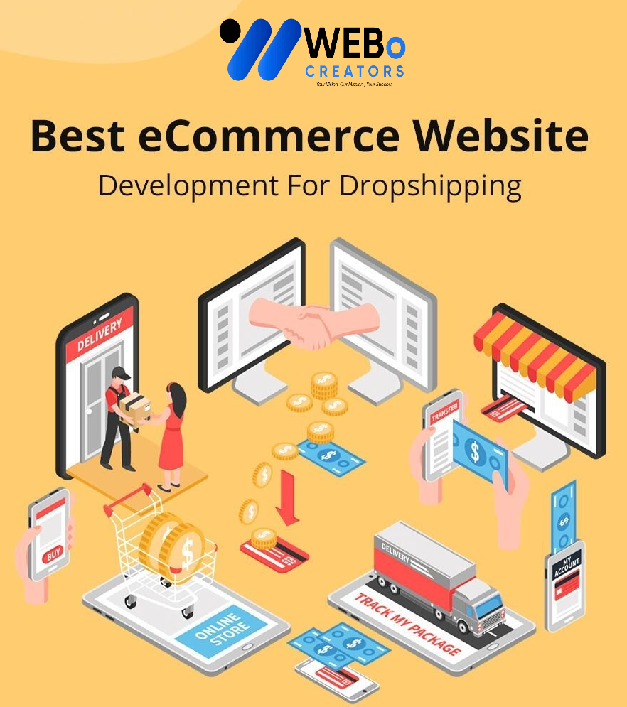Modern Shopify dropshipping store design for online selling in Atlanta 2026