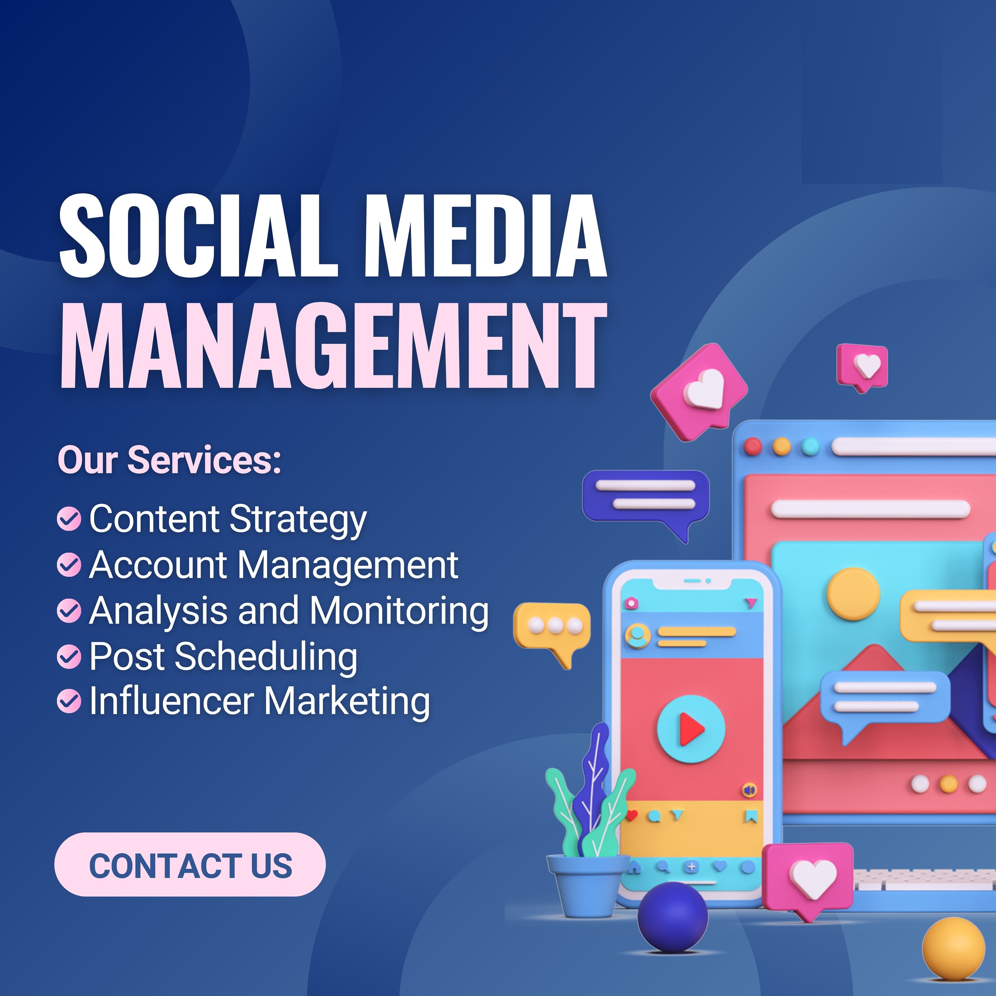 Best Social Media Design Service | Top Social Media Post Design in Atlanta